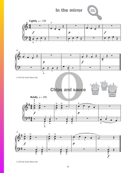 In the mirror Sheet Music