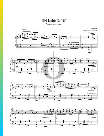 The Entertainer Musik-Noten