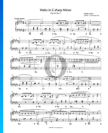 Valse en Do dièse mineur, Op. 64 No. 2