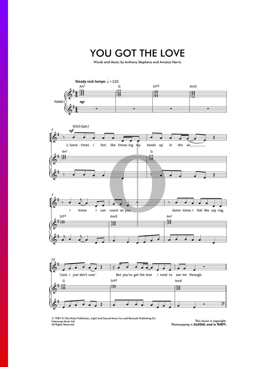 You