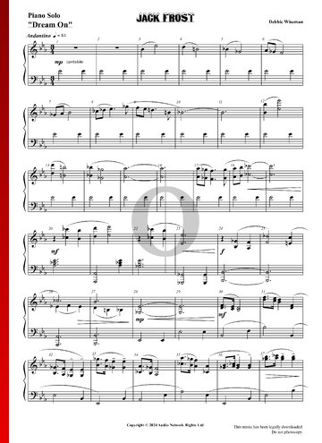 Dream On Sheet Music