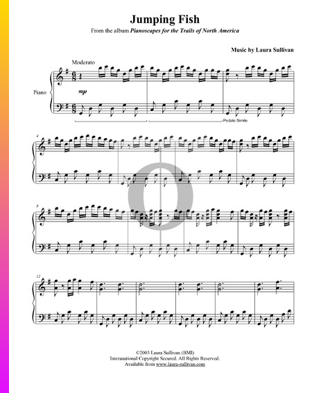 Jumping Fish Musik-Noten