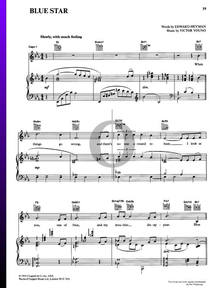 Blue Star Musik-Noten
