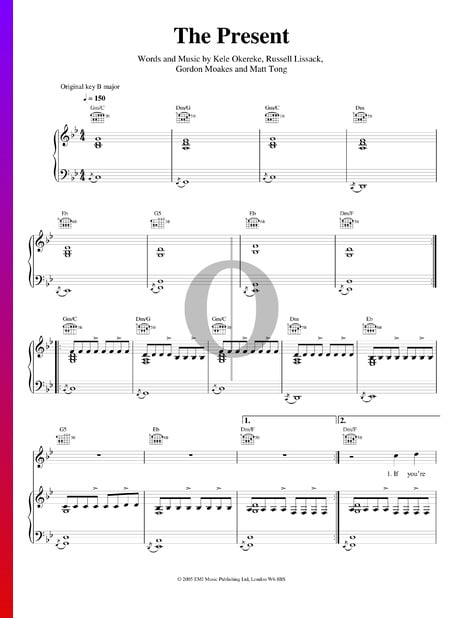 The Present Sheet Music
