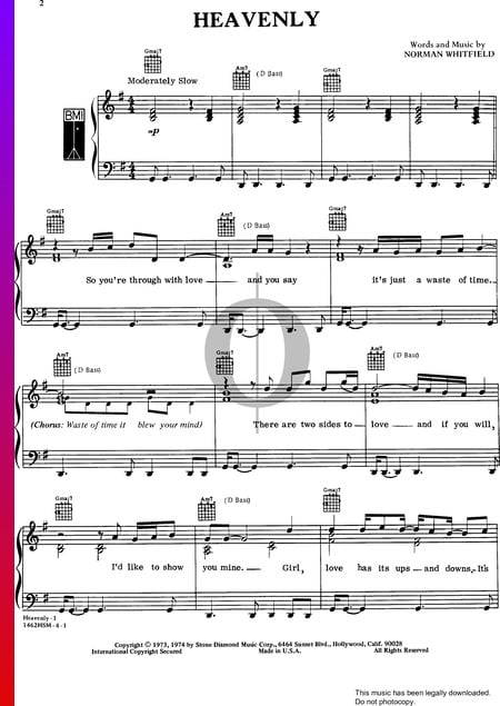 Heavenly Musik-Noten