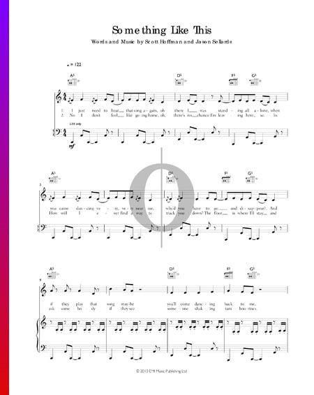 Something Like This Sheet Music