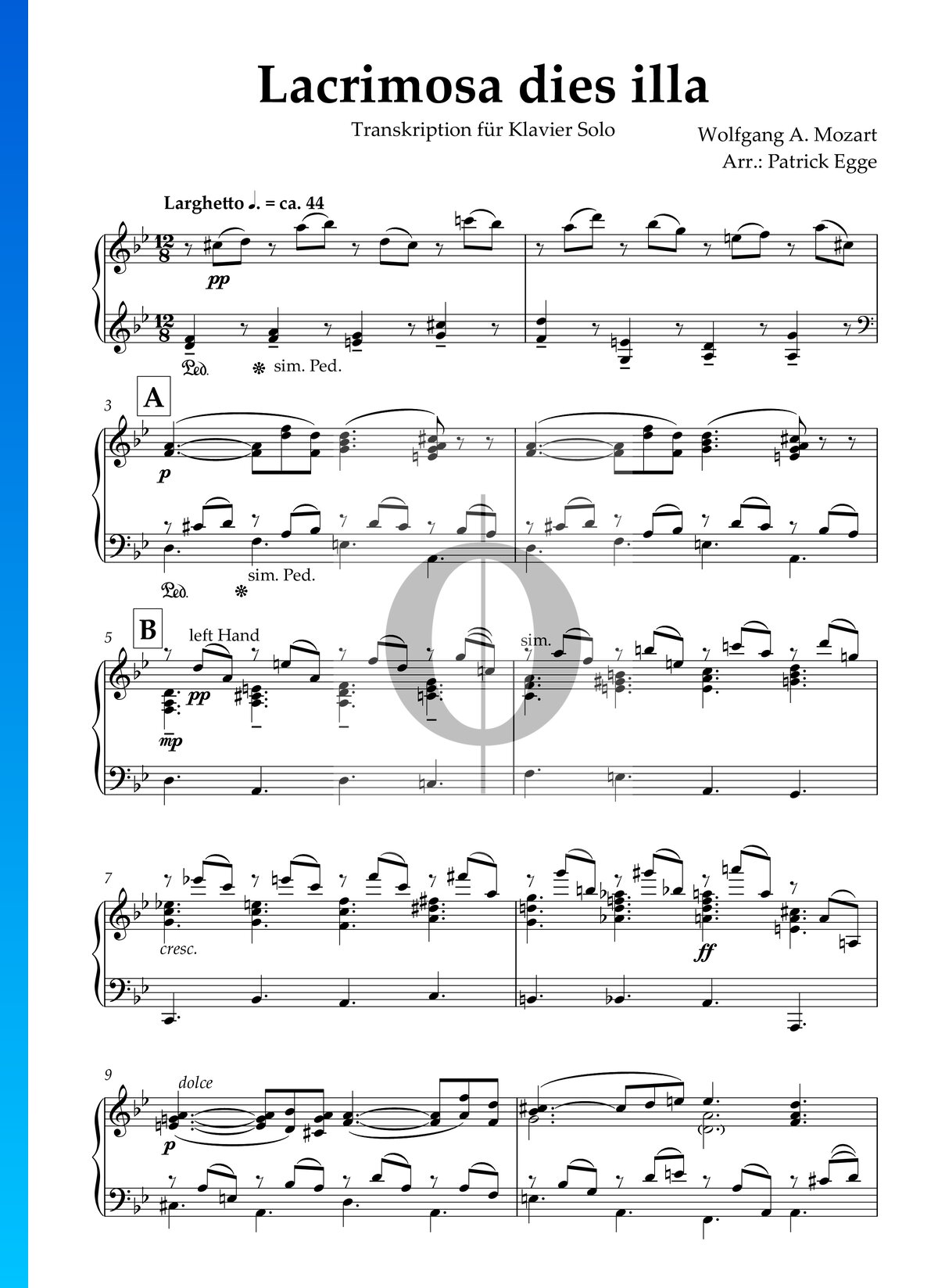 Siempre Fielmente Pornografía requiem mozart partitura piano pdf ...