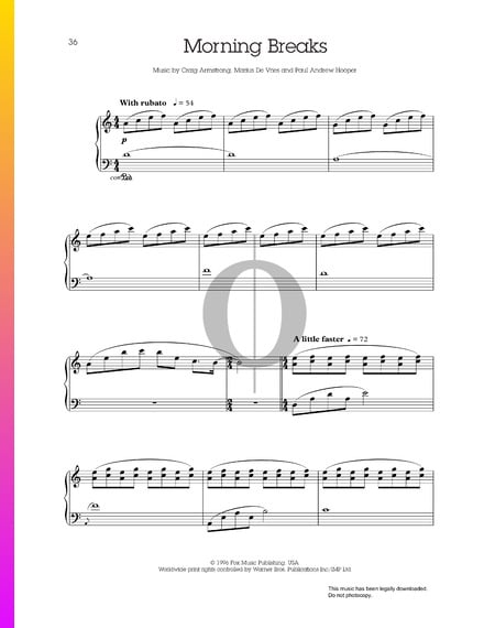 Morning Breaks Sheet Music