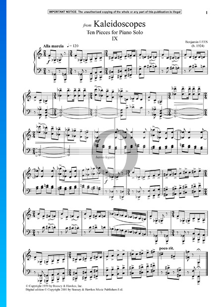 Kaleidoscopes: No. 9 Sheet Music