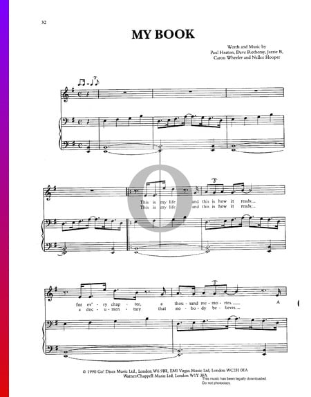 My Book Musik-Noten