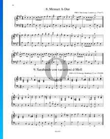 Sarabanda con variaciones en re menor, HWV 437/4