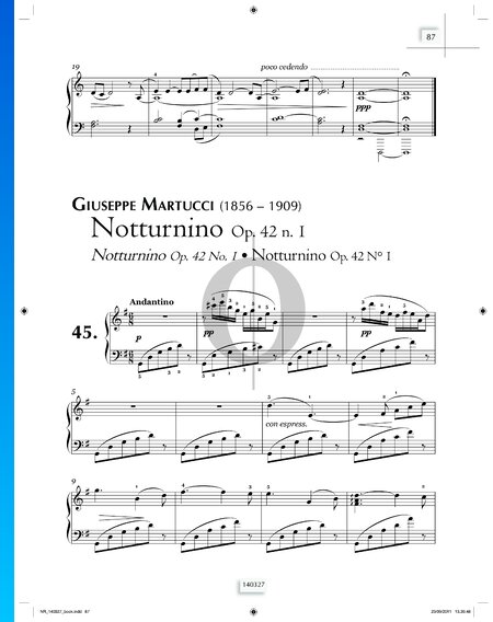 Notturnino Op. 42 No. 1