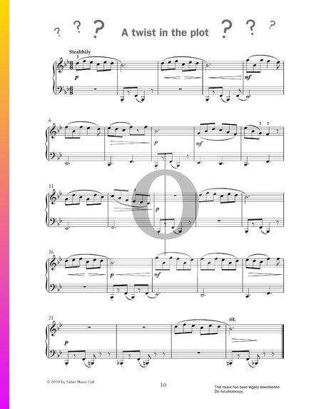 A Twist In The Plot Musik-Noten