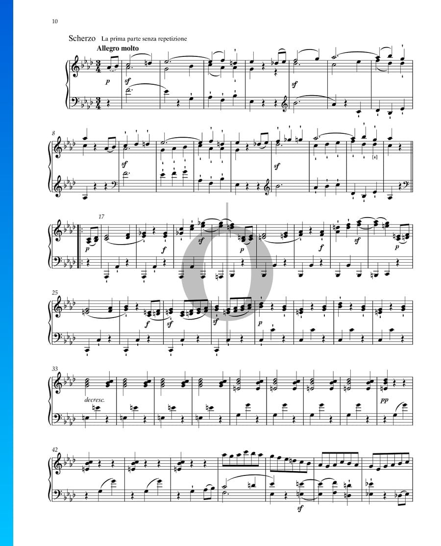 Grande Sonata (''Funeral March''), Op. 26 2. Scherzo (Ludwig van