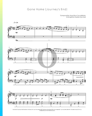 Gone Home (Journey’s End) Sheet Music
