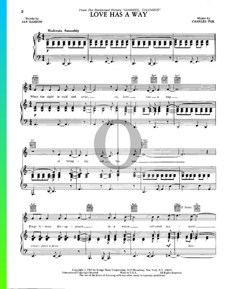 Love Has A Way Musik-Noten