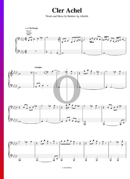 Cler Achel Sheet Music