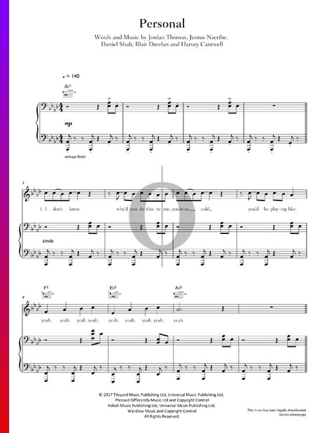 Personal Musik-Noten