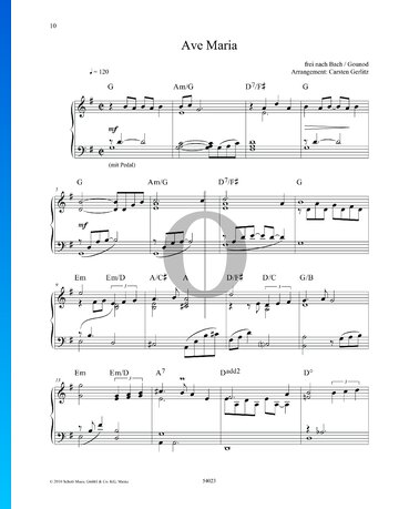 Ave Maria (Crossover) Sheet Music