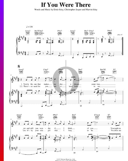 If You Were There Musik-Noten
