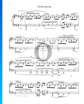 Kinderszenen, Op. 15 No. 5: Happy Enough Sheet Music