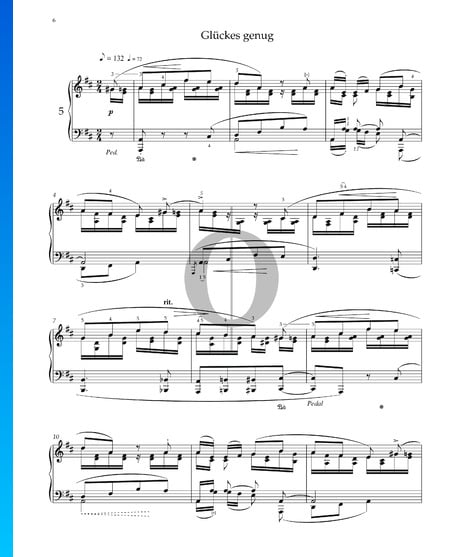 Kinderszenen, Op. 15 No. 5: Happy Enough Sheet Music