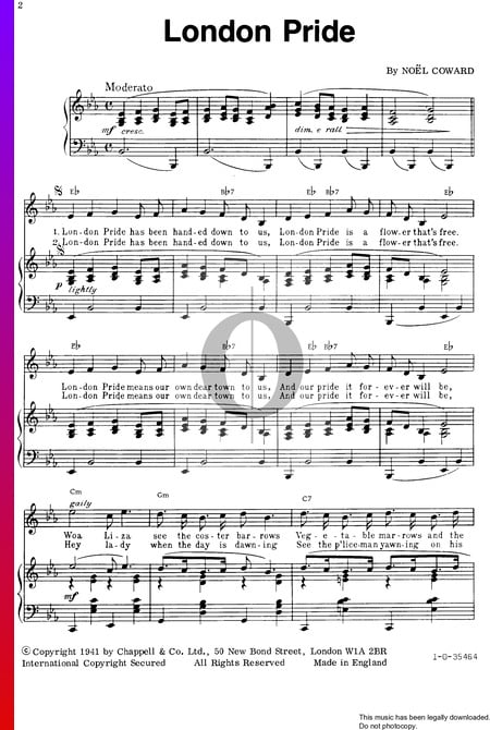 London Pride Sheet Music