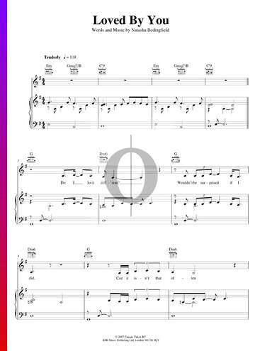 Loved By You Sheet Music