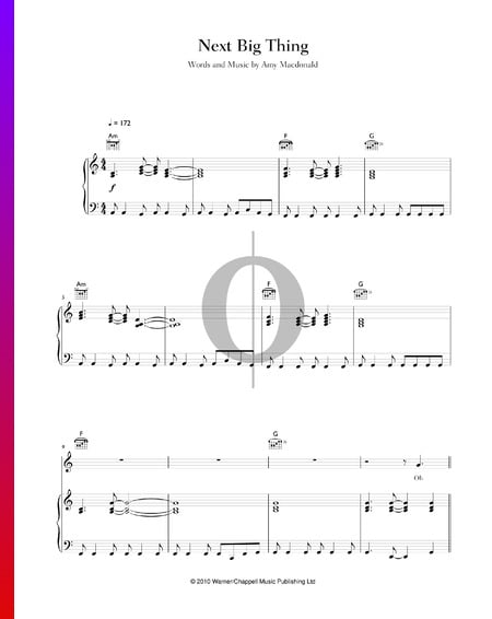 Next Big Thing Musik-Noten