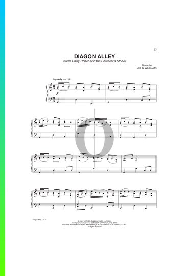 Diagon Alley Sheet Music