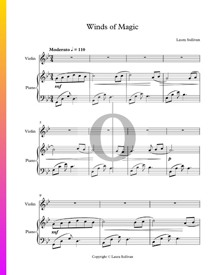 Winds Of Magic Sheet Music