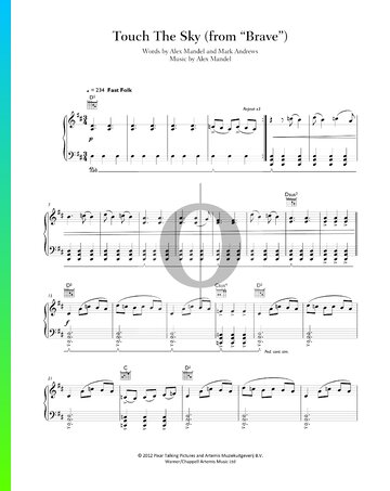 Touch The Sky Sheet Music
