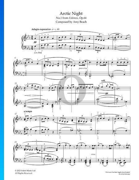 Eskimos, Op. 64 No. 1: Arctic Night