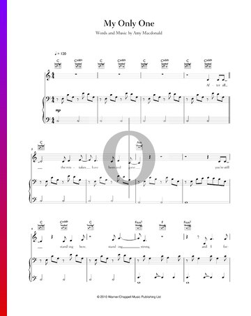 My Only One Sheet Music