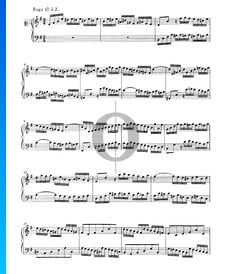 Fugue 10 Mi mineur, BWV 855