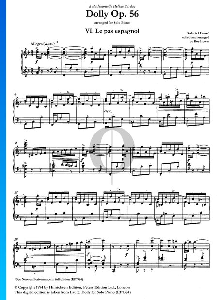 Dolly Suite, Op. 56: Le pas espagnol