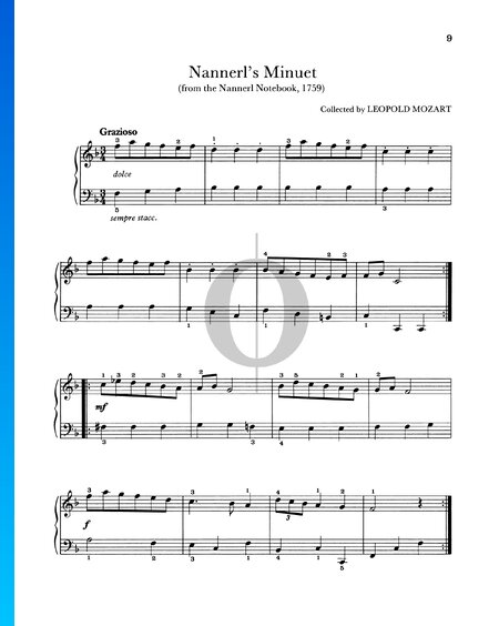 Nannerl's Minuet