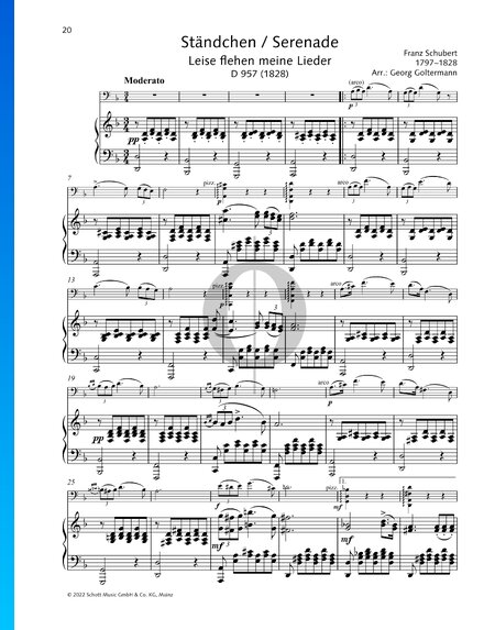 Ständchen (Serenade) D. 957 Nr. 4