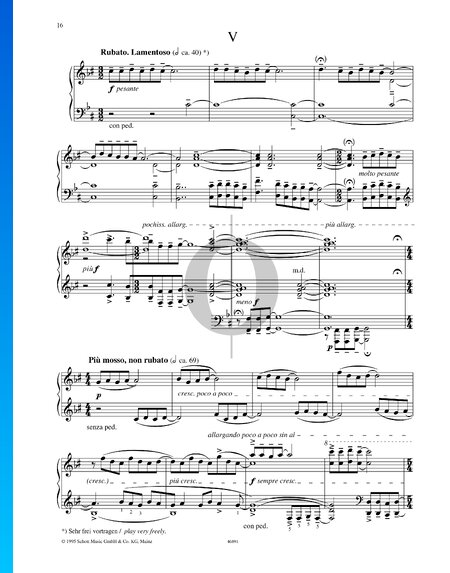 V - Rubato, Lamentoso