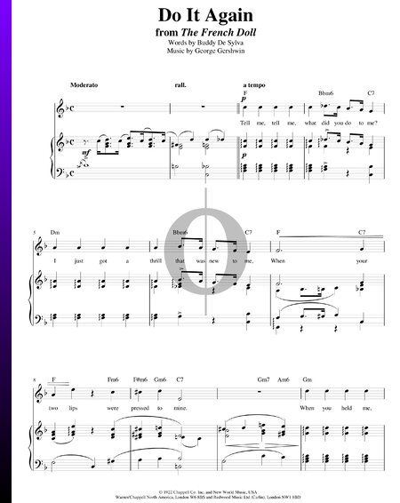 Do It Again! Musik-Noten