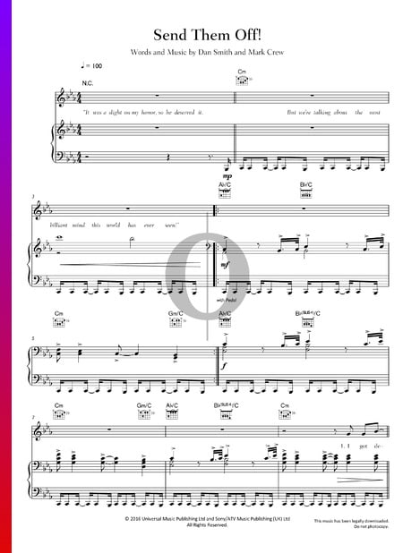 Send Them Off! Musik-Noten