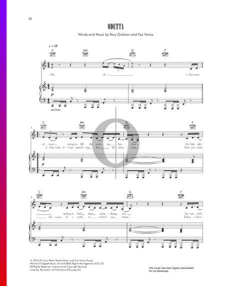 Odetta Partition