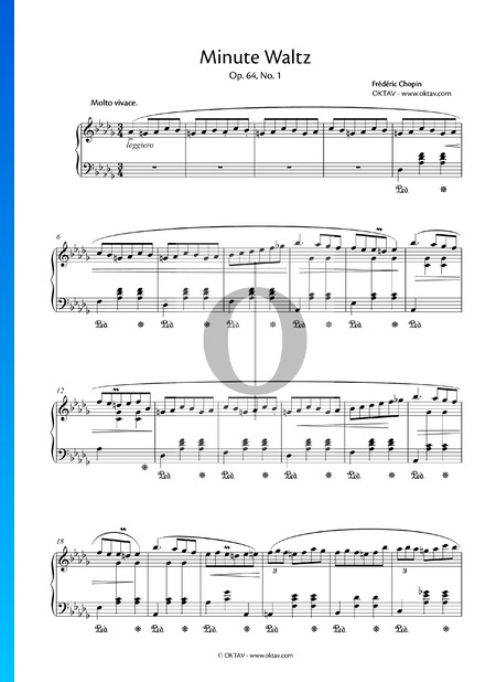 Walzer Op. 64 Nr. 1 (Minutenwalzer)