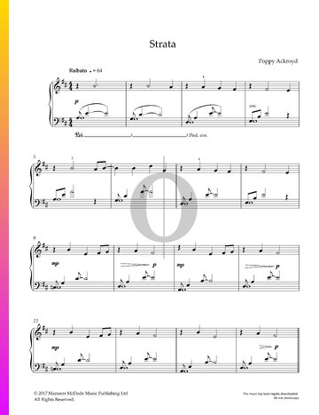 Strata Sheet Music