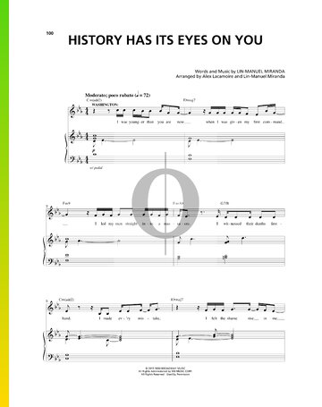 History Has Its Eyes On You Sheet Music