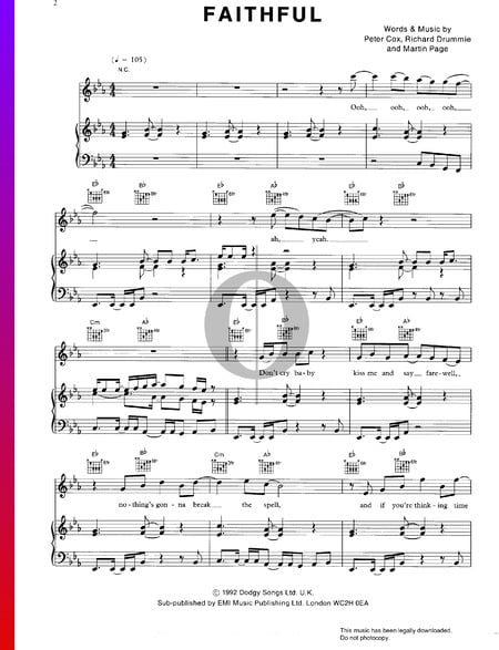 Faithful Partitura