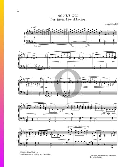 Agnus Dei Sheet Music