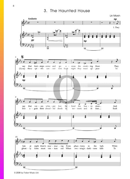 The Haunted House Sheet Music