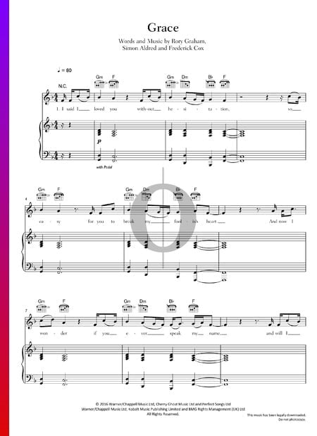 Grace Sheet Music
