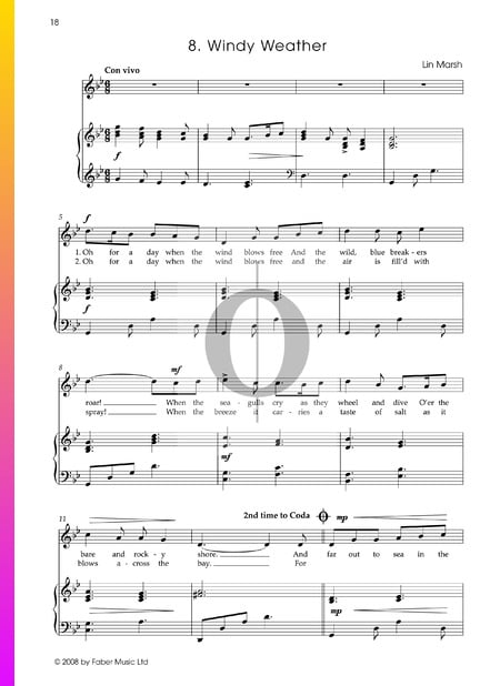 Windy Weather Sheet Music